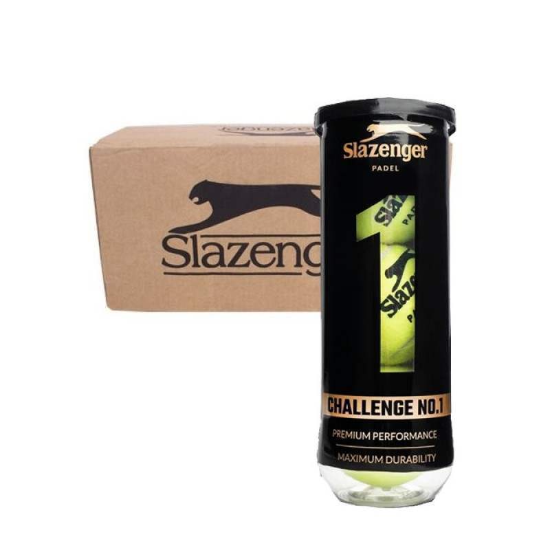 Caixa 72 Bolas - 24 Latas de 3 unidades - Slazenger Challenge 1