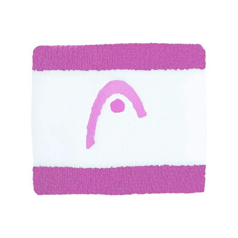 Munequeras Head Striped 2.5 Lila Blanco 2 Unidades