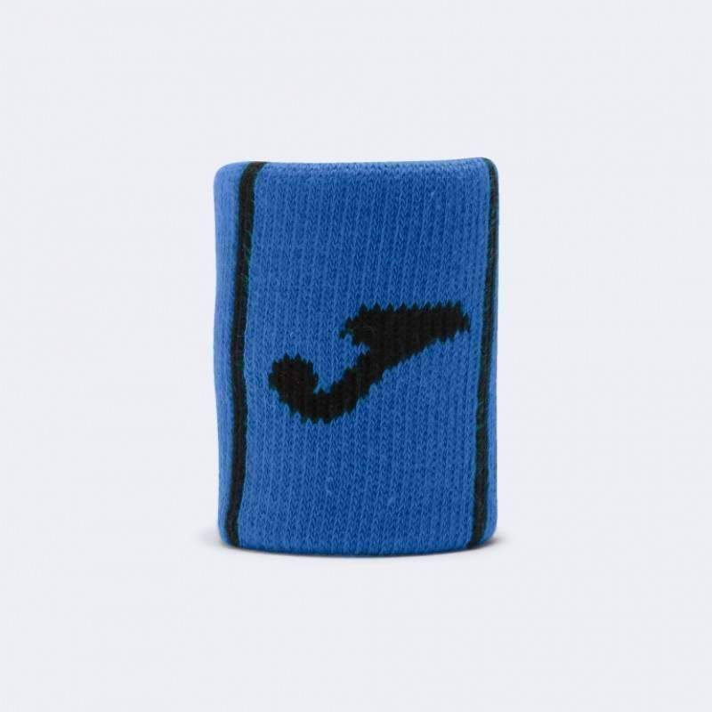 Munequeras Joma Game Azul Negro 2 Unidades
