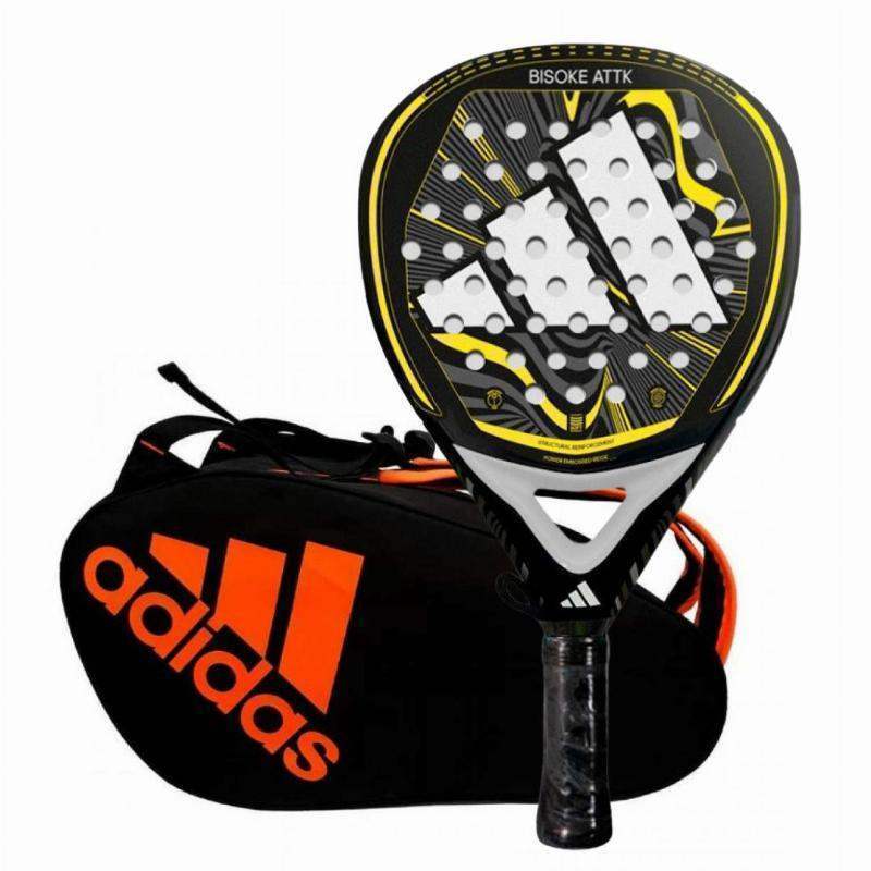 Pack Pala Adidas Bisoke Attack 2024 con Paletero