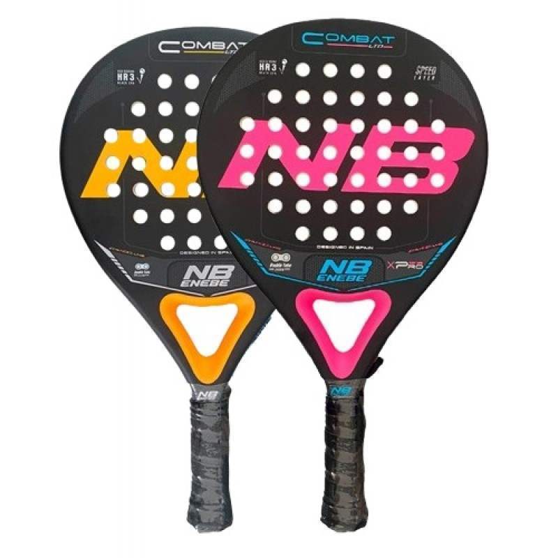Pack Pala Enebe Combat Naranja y Rosa