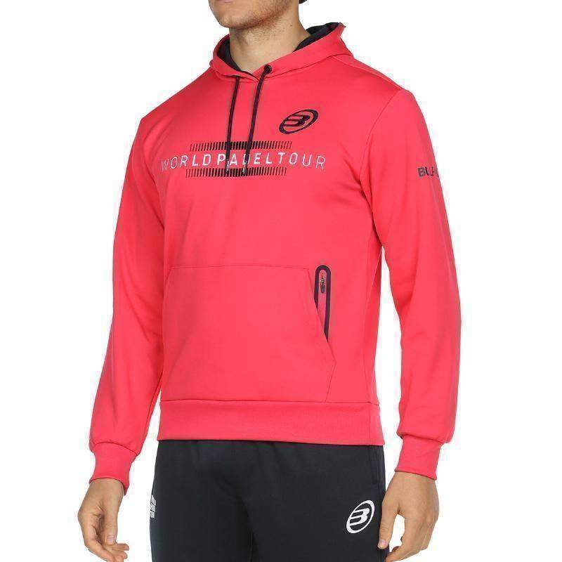 Sudadera Bullpadel WPT Radu Carmesi Fluor