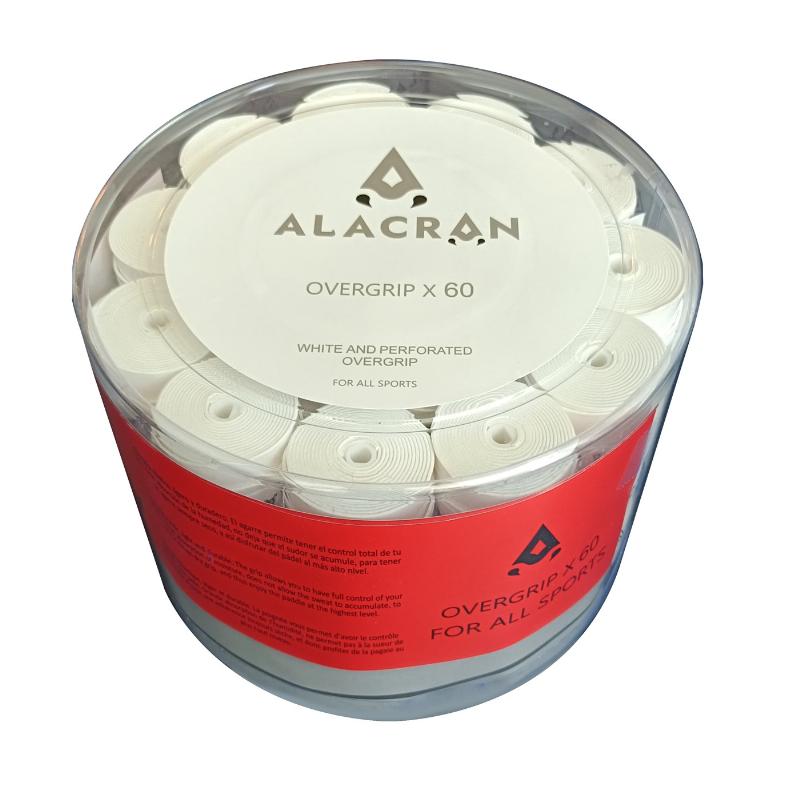 Tambor Alacran 60 Overgrips Perforados Blanco