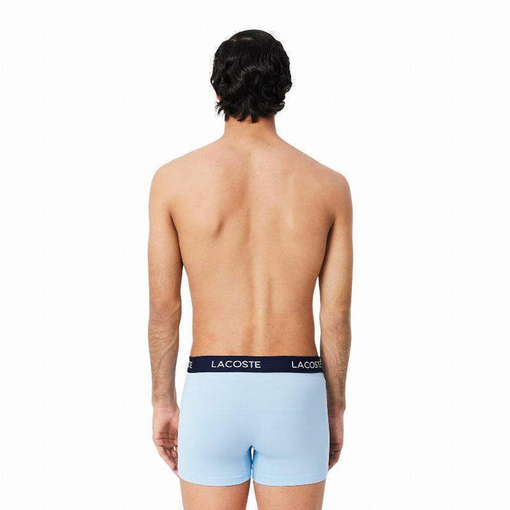 Boxers Lacoste Pique Azul Marino 3 Unidades