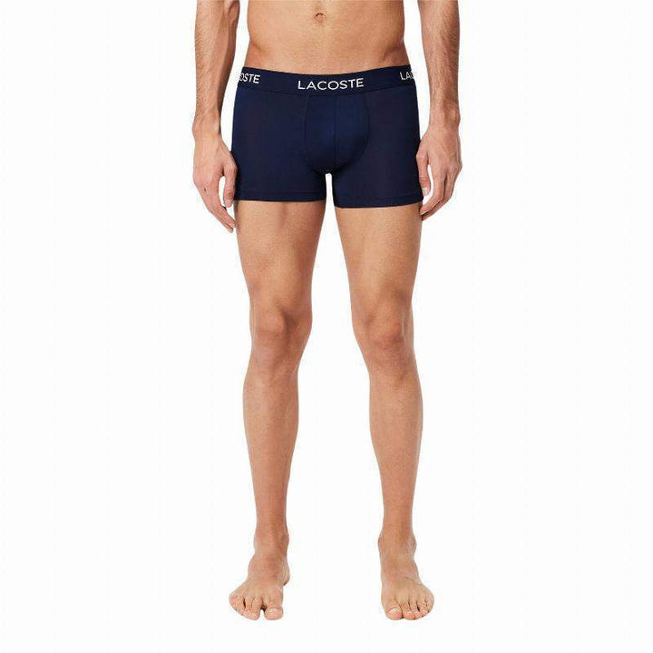 Boxers Lacoste Pique Azul Marino 3 Unidades