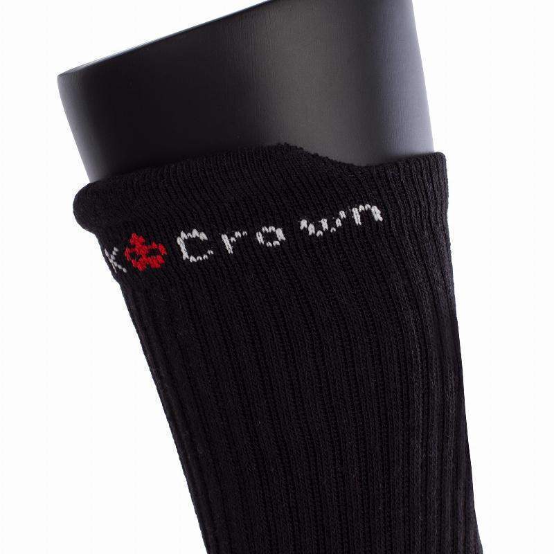 Calcetines Black Crown Premium Altos Negro 1 Par