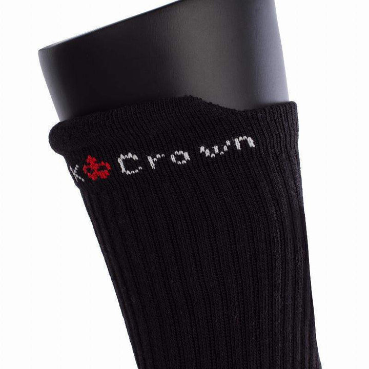 Calcetines Black Crown Premium Altos Negro 1 Par