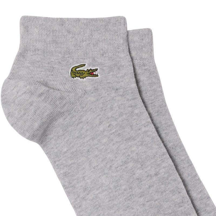 Calcetines Lacoste Sport Corte Bajo Negro Marino Blanco 3 Pares