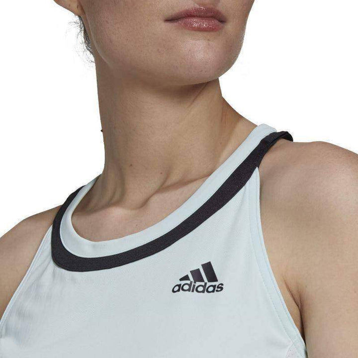 Camiseta Adidas Club  Azul Cielo Azul Marino