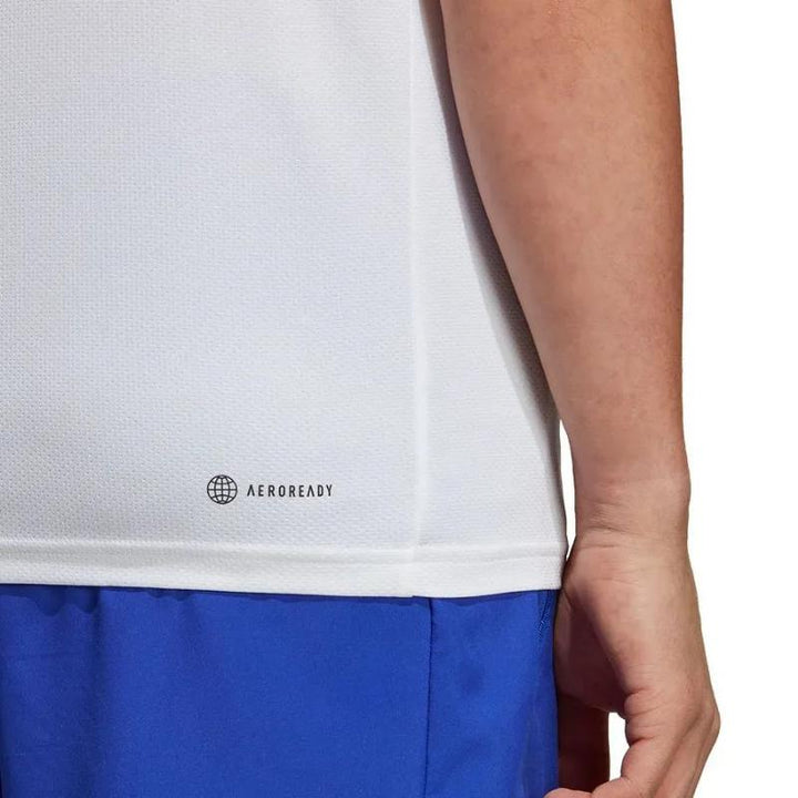 Camiseta Adidas Essentials Base Blanco Negro