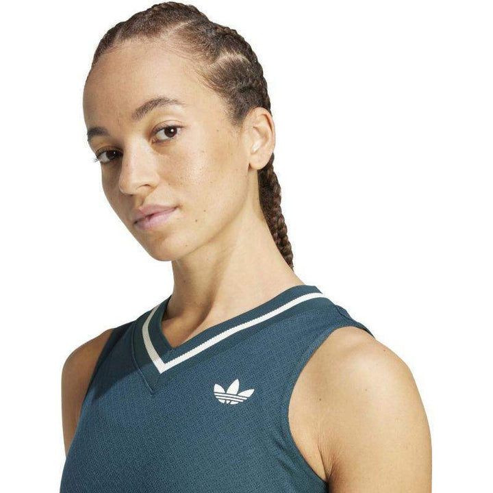 Camiseta Adidas Original London Pro Verde Aurora Mujer