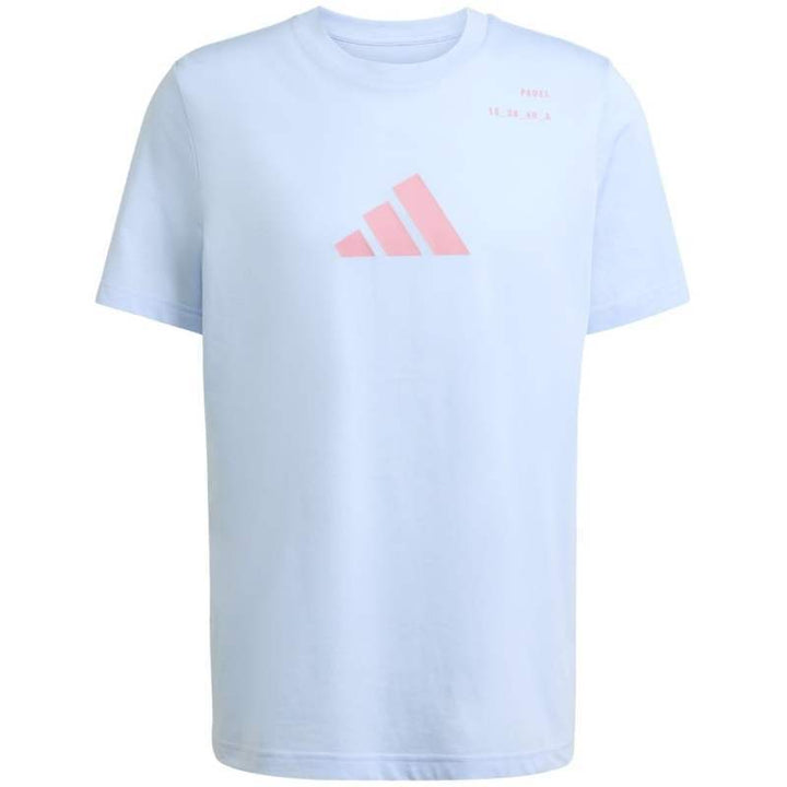 Camiseta Adidas Padel Graphic Azul Claro