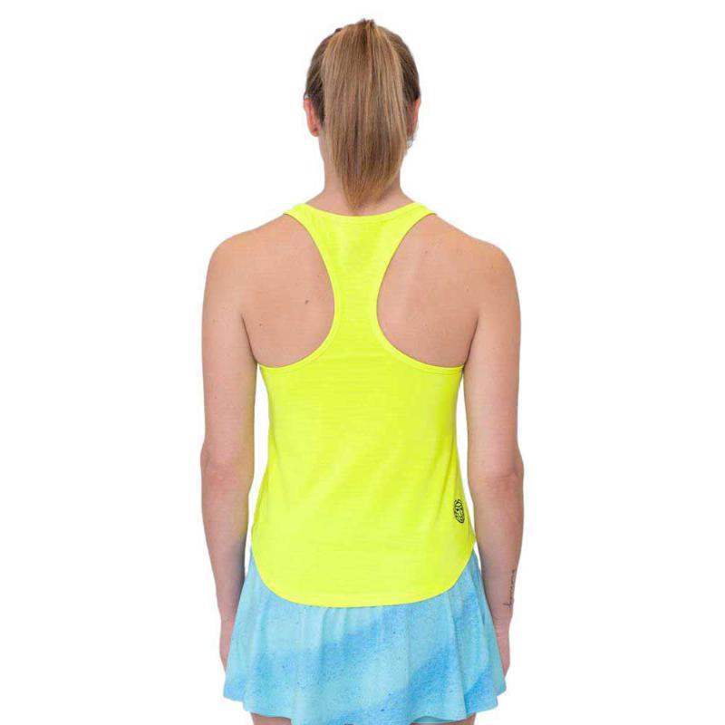 Camiseta Bidi Badu Beach Spirit Chill Amarillo Neon Aqua Mujer