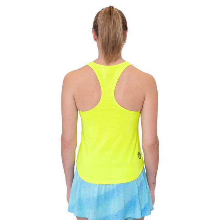 Camiseta Bidi Badu Beach Spirit Chill Amarillo Neon Aqua Mujer