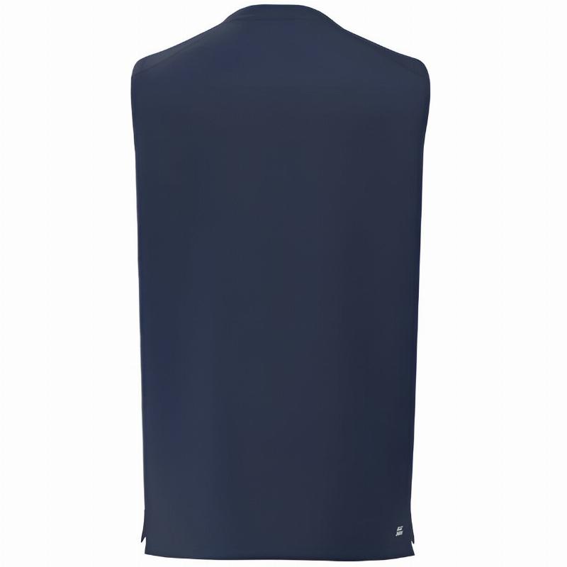 Camiseta Bidi Badu Crew Azul Oscuro Blanco