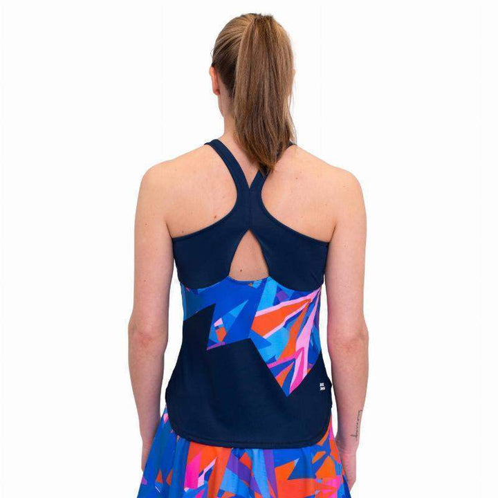Camiseta Bidi Badu Spike Azul Oscuro Mujer