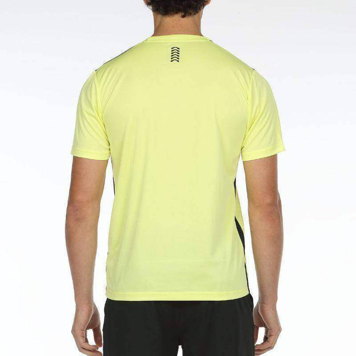 Camiseta Bullpadel Caucasi Amarillo Limon Fluor