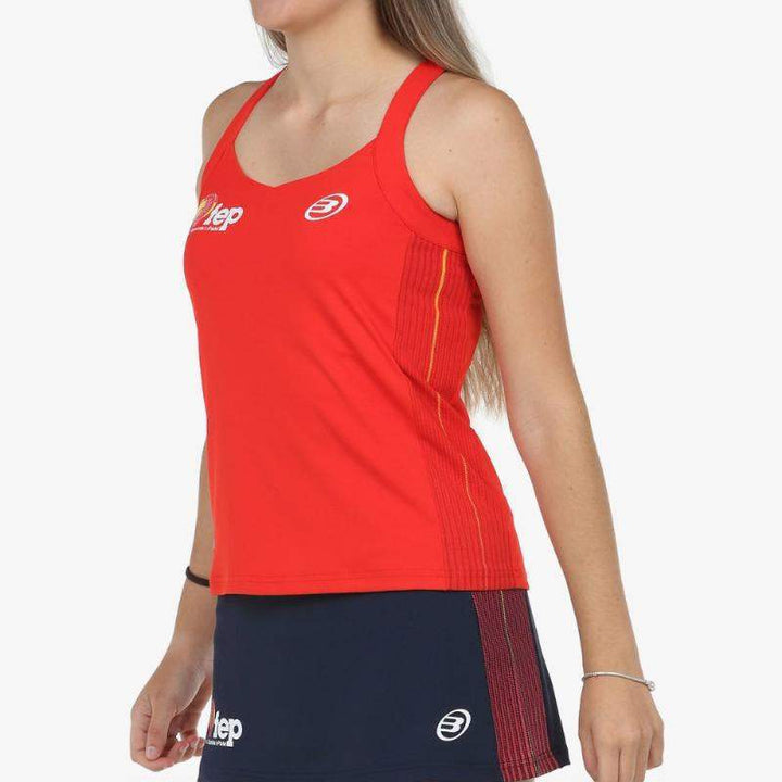 Camiseta Bullpadel FEP Exima Rojo