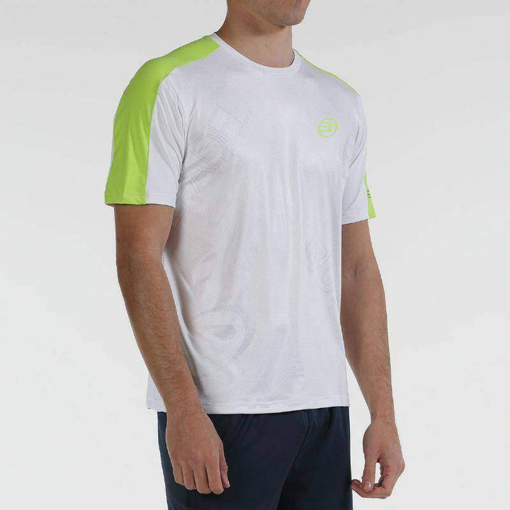 Camiseta Bullpadel Mitad Blanco