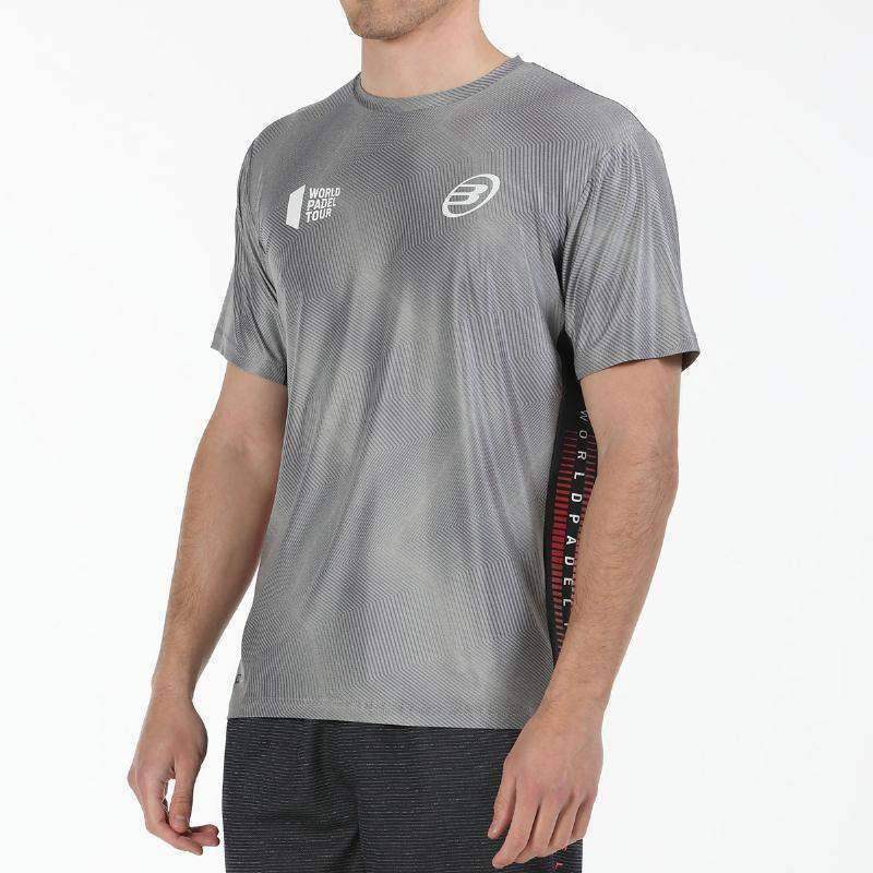 Camiseta Bullpadel WPT Rogor Gris Medio Vigore