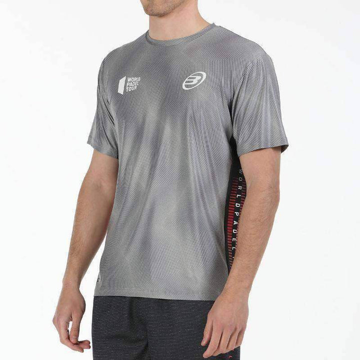 Camiseta Bullpadel WPT Rogor Gris Medio Vigore
