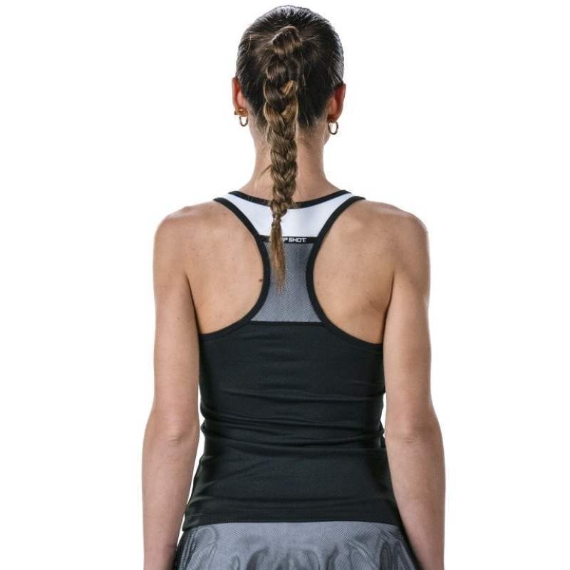 Camiseta Drop Shot Onix Negro Blanco
