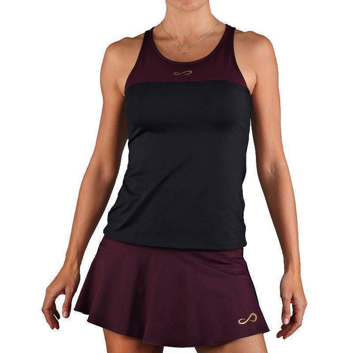 Camiseta Endless Lux Ribbon Negro Purpura