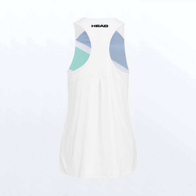 Camiseta Head Agility Estampado Verde Nilo Junior