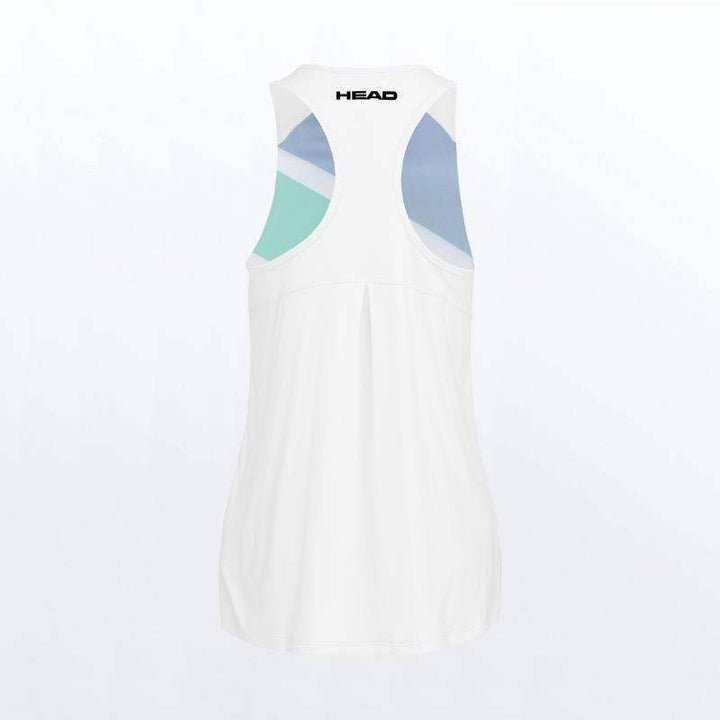 Camiseta Head Agility Estampado Verde Nilo Junior