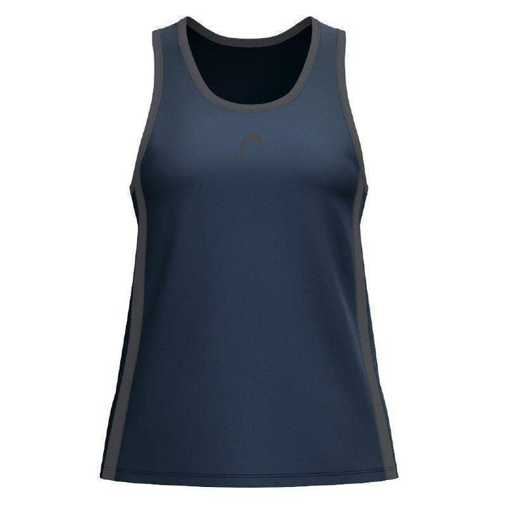 Camiseta Head Club 25 Tech Azul Marino Mujer