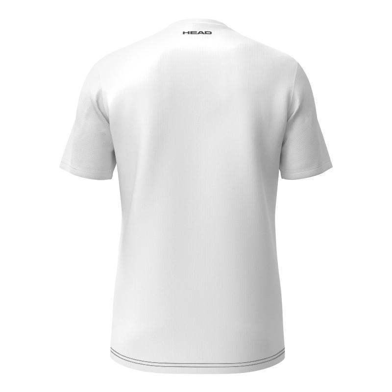 Camiseta Head Club 25 Tech Blanco