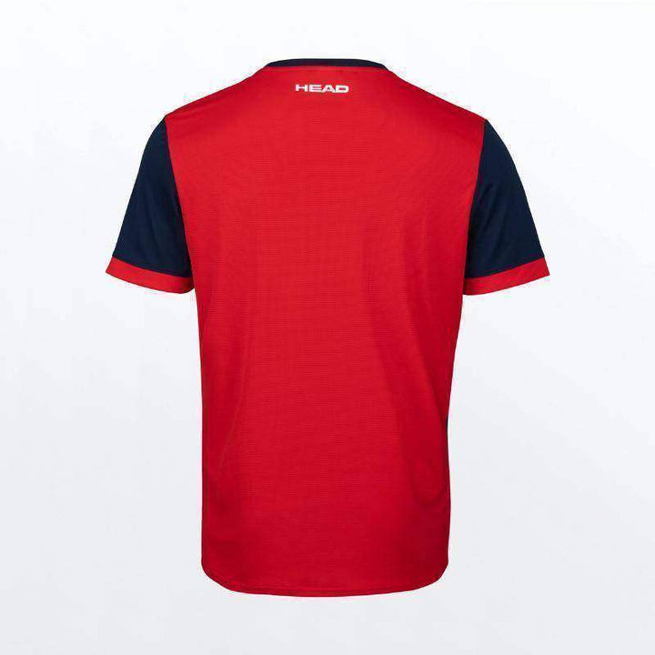 Camiseta Head Davies Rojo