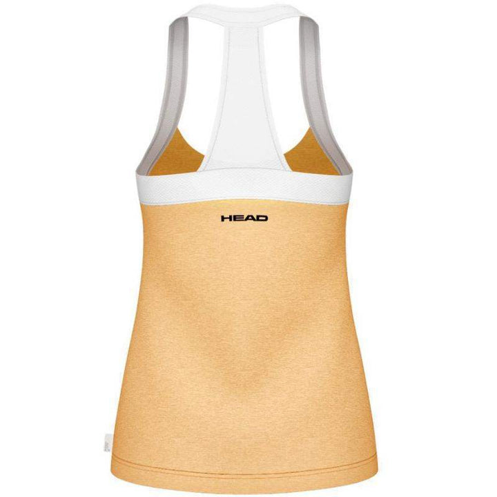 Camiseta Head Play Tech Amarillo Mujer