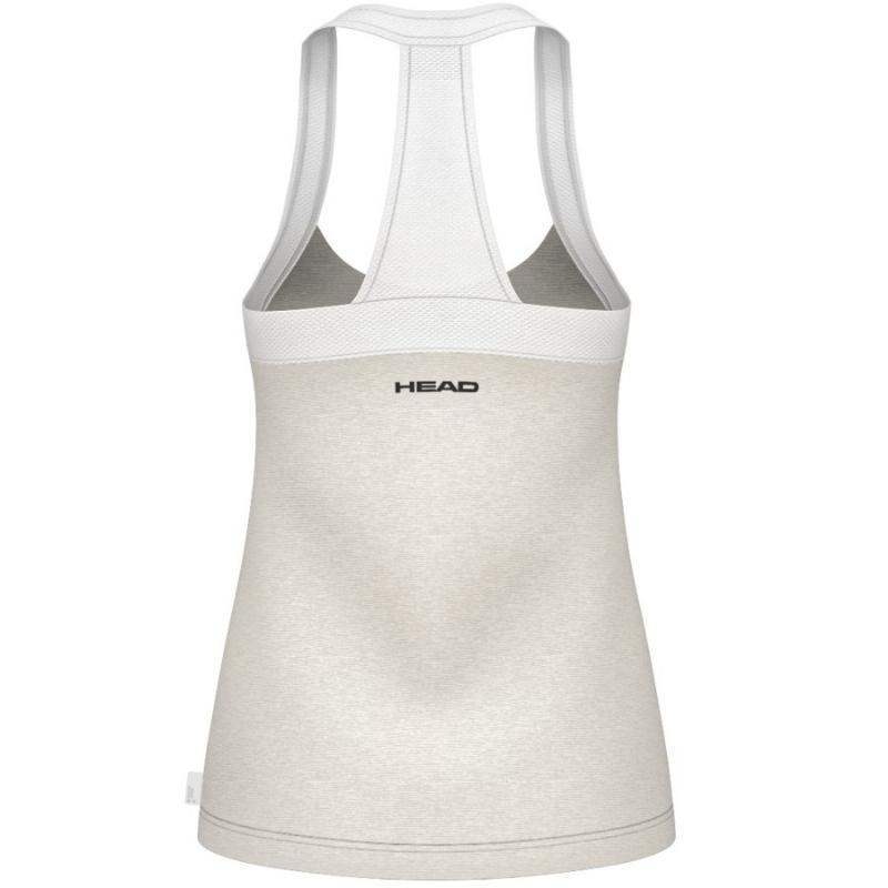 Camiseta Head Play Tech Gris Claro Mujer