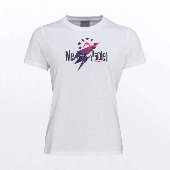 Camiseta Head Wap Star Blanco Mujer