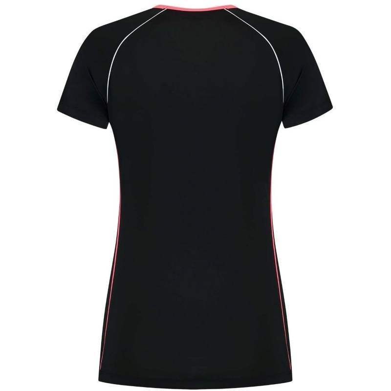 Camiseta Kswiss Hypercourt Crew 4 Negro Mujer