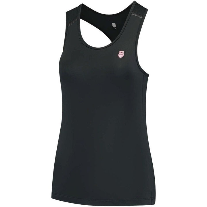 Camiseta Kswiss Tirantes Hypercourt 4 Negro Mujer