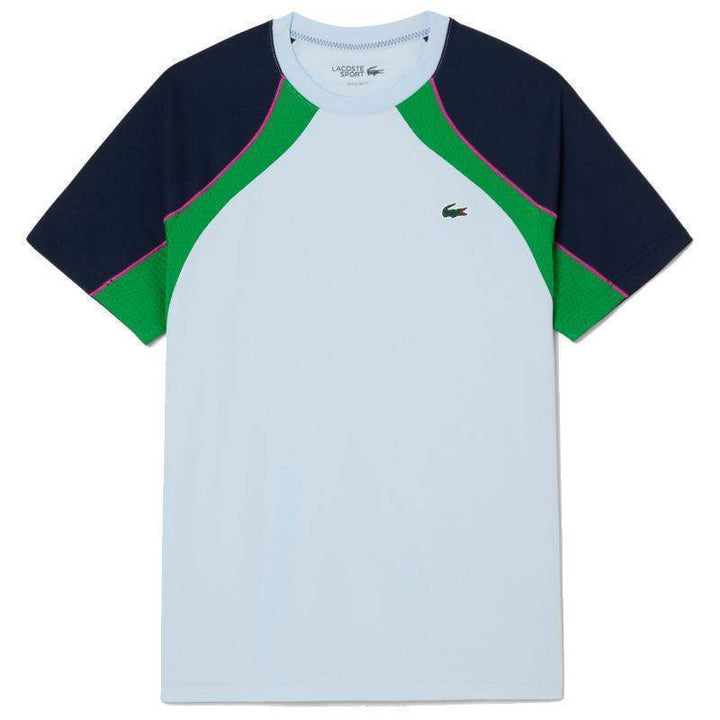 Camiseta Lacoste Ultra Dry Azul Verde