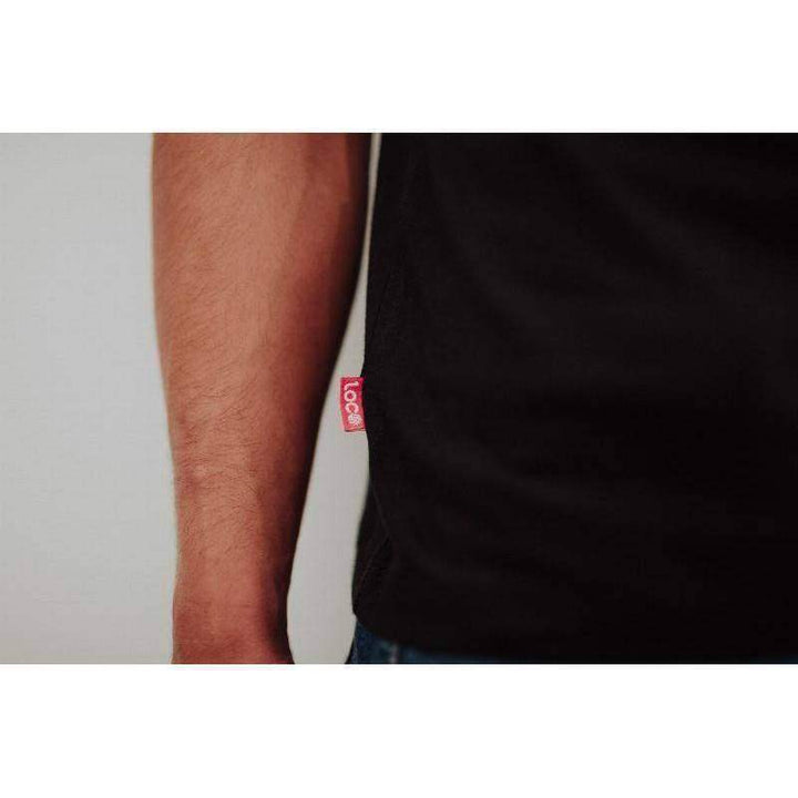 Camiseta Loco Esencia Negro Blanco