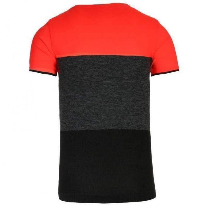 Camiseta Lotto Tech Seamless Coral Negro