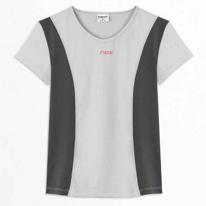 Camiseta Nox Pro Regular Gris Claro Mujer