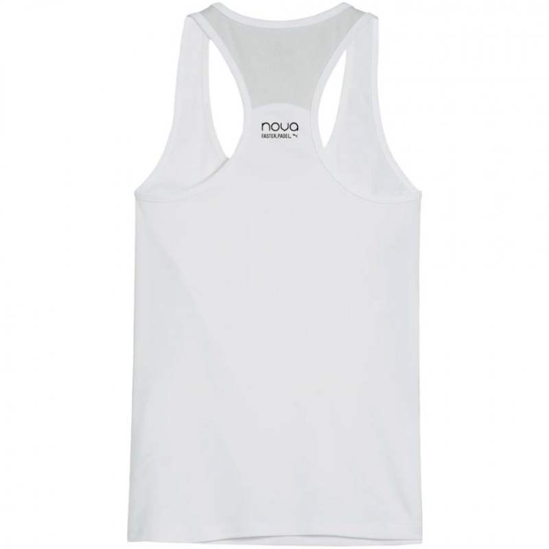Camiseta Puma Individual Blanco Mujer