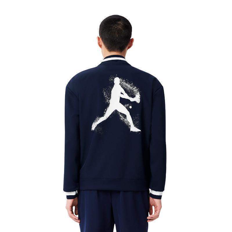 Chaqueta Lacoste Novak Djokovic Azul Marino