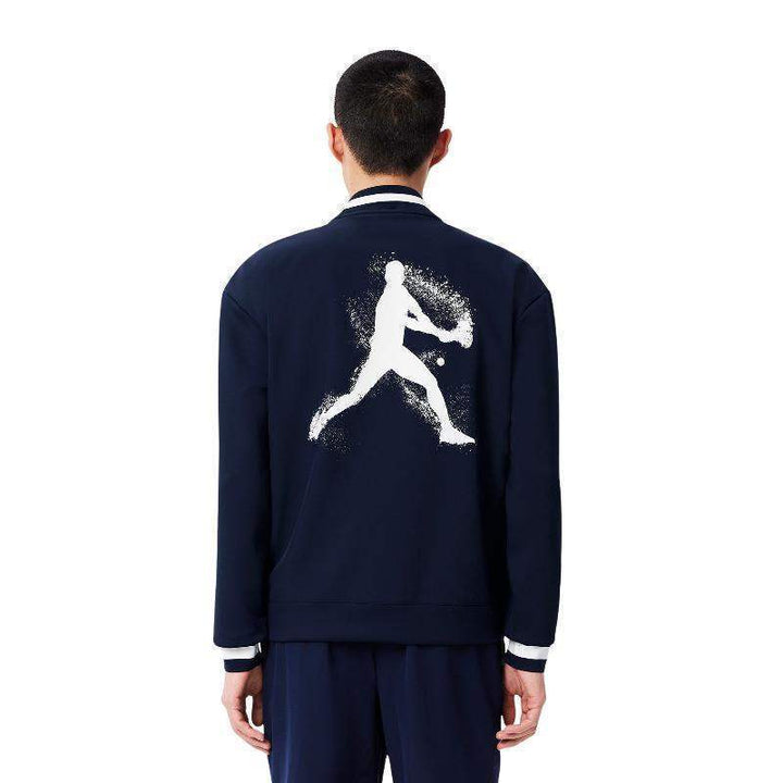 Chaqueta Lacoste Novak Djokovic Azul Marino