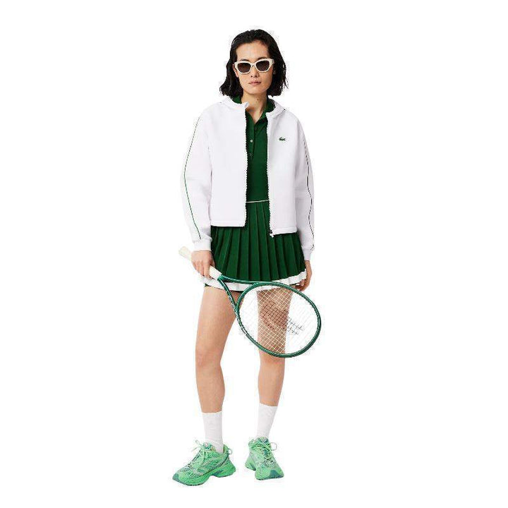 Chaqueta Lacoste Ultra Dry Blanco Mujer