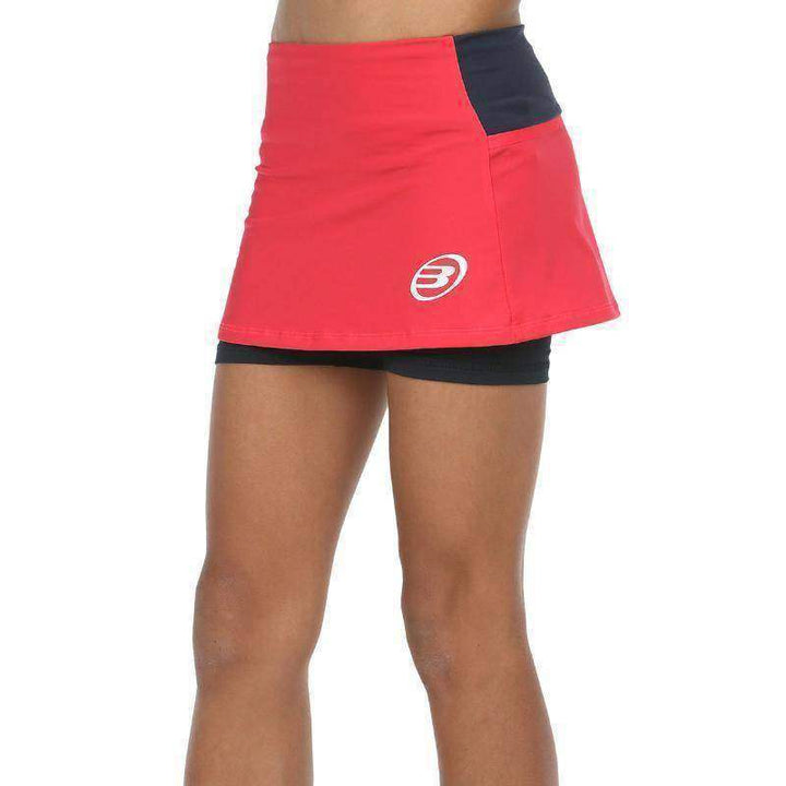 Falda Bullpadel WPT Resoba Carmesi Fluor Junior