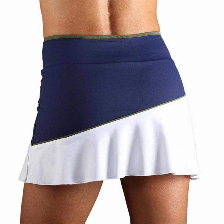 Falda Endless Curve Azul Marino
