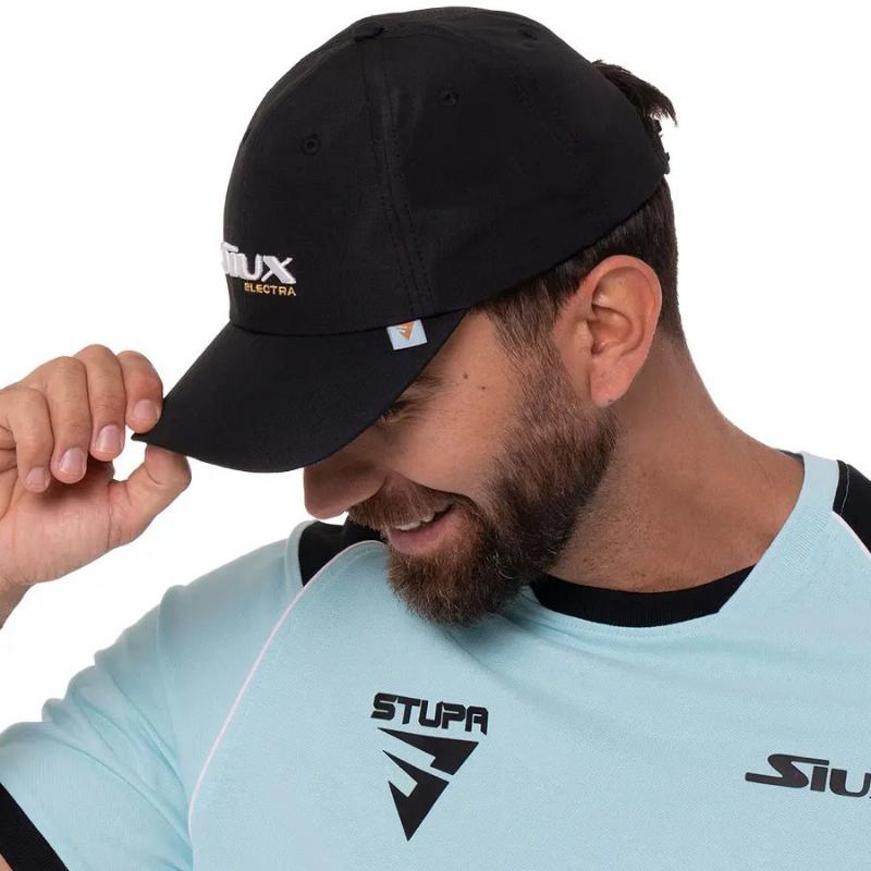 Gorra Siux Stupa Electra Negro