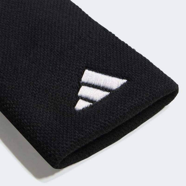Muñequeras Adidas Negro Grande 2 Unidades