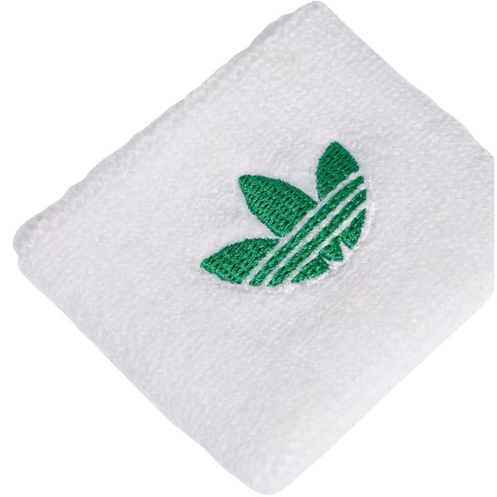 Muñequeras Adidas Original Tenis Blanco 2 Unidades